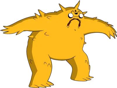  Adventure Time Jake Monster Transparent Cartoon Png Monster Transparent