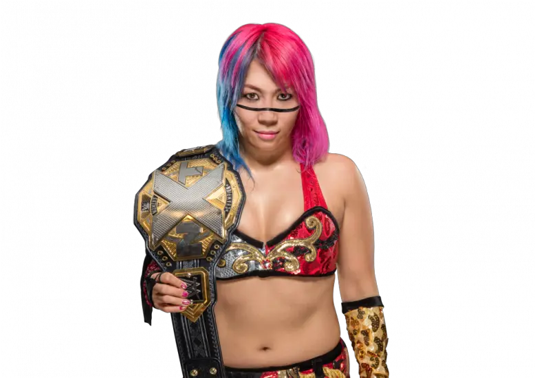  Nxt Womens Champ Hurt During Takeover Wwe Asuka Nxt Champion Png Ember Moon Png