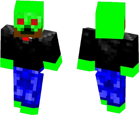  Download Red Eyed Bearded Creeper Face Minecraft Skin For Skin De Zamasu Minecraft Png Creeper Face Png