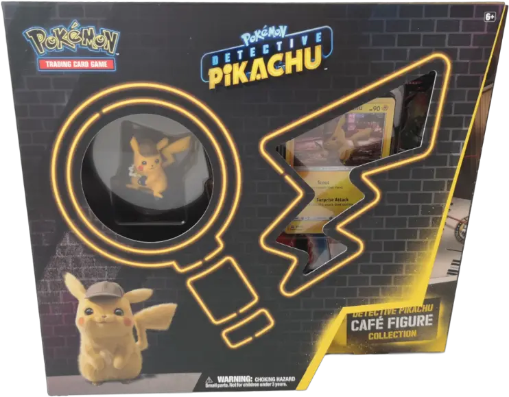  Pokemon Detective Pikachu Cafe Figure Collection Detective Pikachu Figure Collection Png Detective Pikachu Png