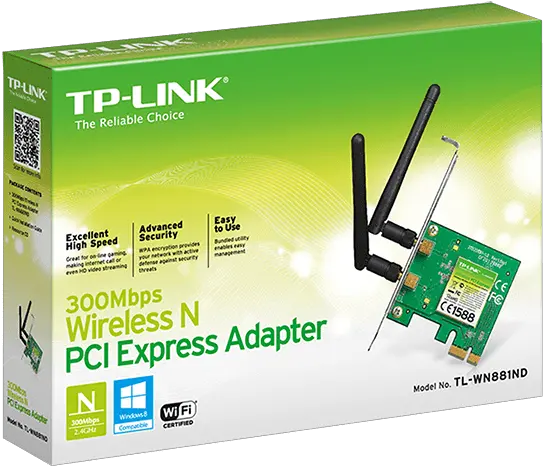  Tp Link Pci Express Wifi Card Tl Tp Link 150 Mbps Wireless N Pci Express Adapter Tl Wn781nd Png Tp Link Icon