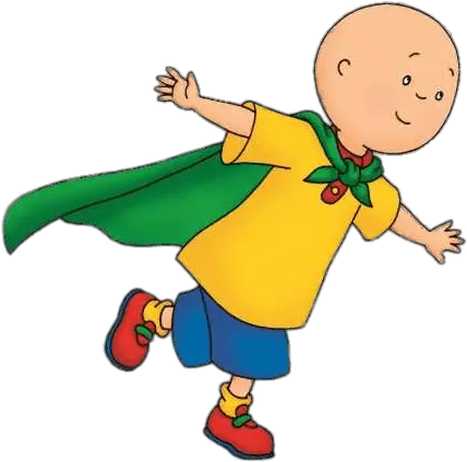  Caillou Superman Transparent Png Caillou Png Caillou Png