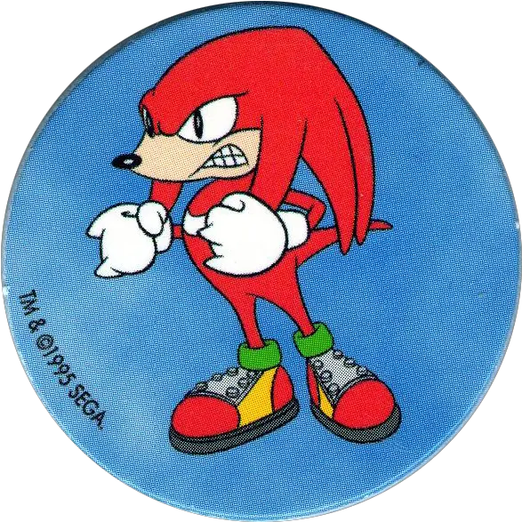  Wackers U003e Sonic The Hedgehog Cartoon Png Knuckles The Echidna Png