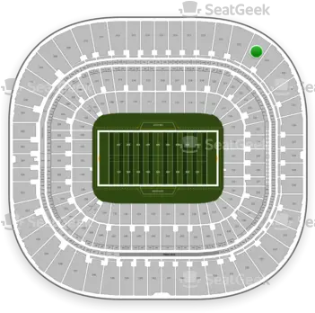  Bank Of America Stadium Section 521 Seat Views Seatgeek Bank Of America Stadium Seat Numbers Png Bank Of America Logo Png