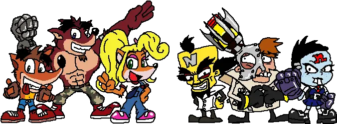  Teambandicoot Hashtag Cartoon Png Crash Bandicoot Woah Png