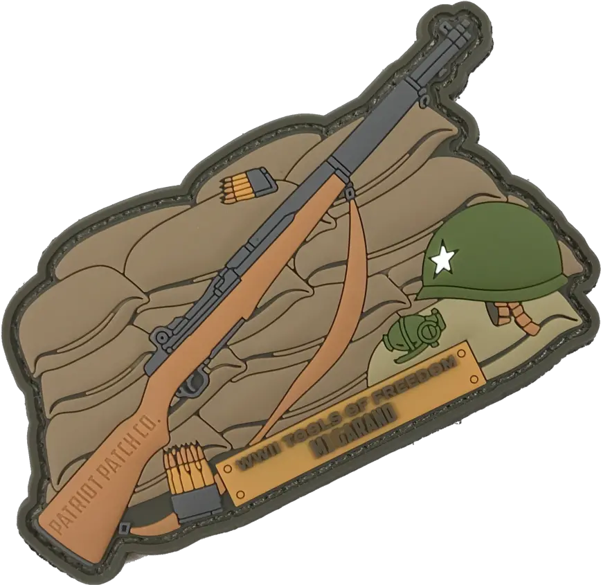  Wwii Guns M1 Garand Patch Messenger Bag Png M1 Garand Png