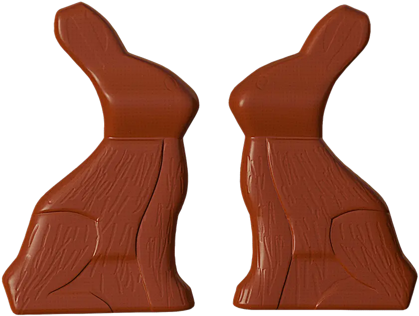  Chocolate Bunnies Easter Free Image On Pixabay Hardwood Png Chocolate Bunny Png