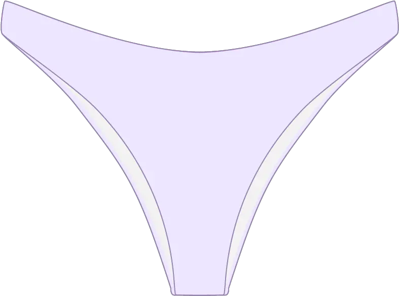  Lavender Americana Bottoms Solid Png Thong Icon