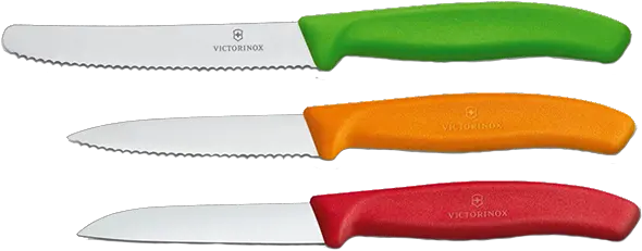  Victorinox 3 Pack Paring And Utility Knife Set Knife For The Kitchen All Colors Png Knife Transparent