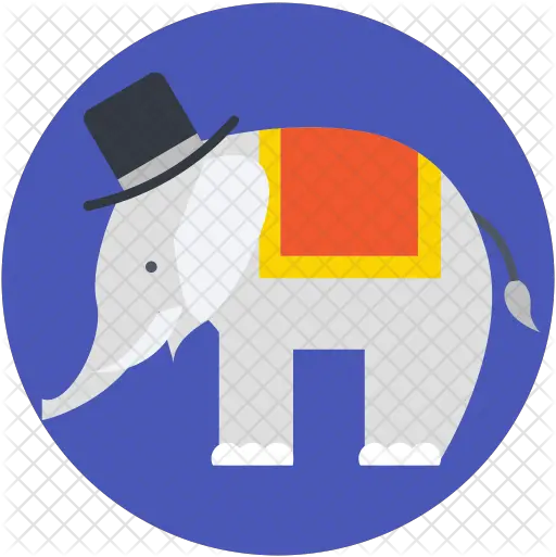  Circus Elephant Icon Of Flat Style Cctv Headquarters Png Circus Elephant Png