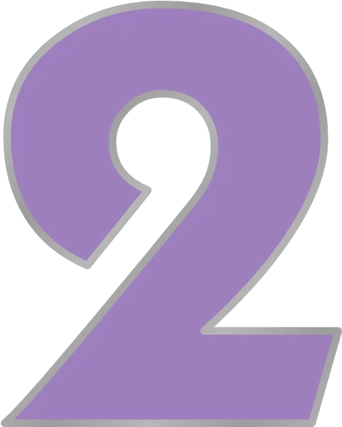  Purple 2 Ultima Purple Number 2 Clipart Png Number 2 Transparent