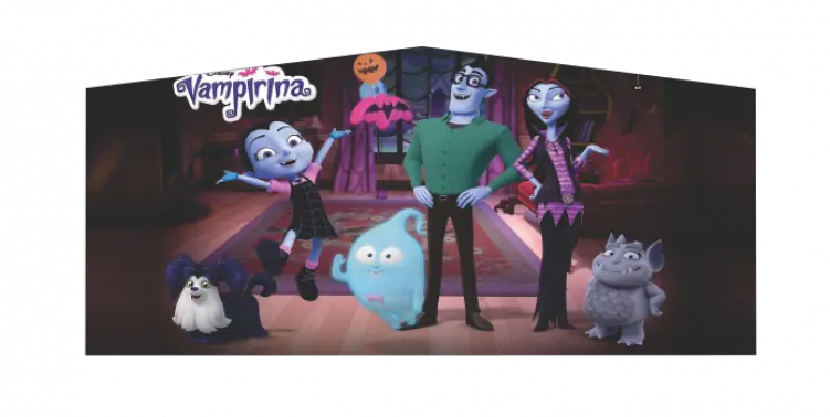  Vampirina Pinkpurple Bounce House Rentals Poster Vampirina Png Vampirina Png