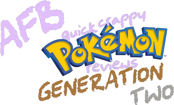  Af Blog Quick Crappy Pokemon Reviews Generation 2 Part 10 Poster Png Tyranitar Png