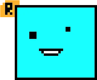  Pixel Art Gallery Dot Png Geometry Dash Icon Coloring Page