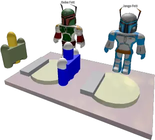  Jango U0026amp Boba Fett Morphs Roblox Figurine Png Boba Fett Png