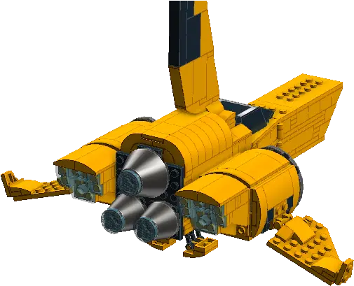  No Mans Sky Starship Lego Png Missile Starship Png