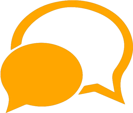  Orange Chat 4 Icon Chats Png Live Chat Icon Png