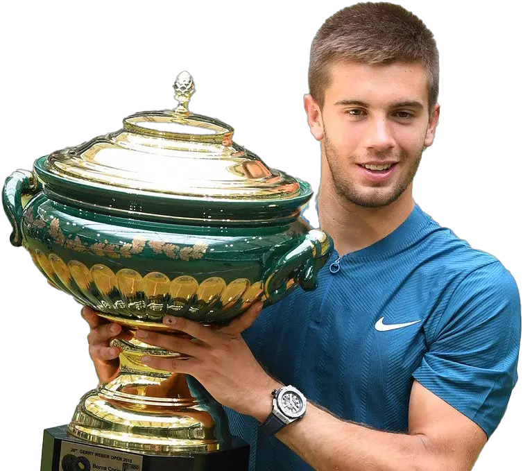  Borna Coric Png Image Transparent Background Arts Borna Coric 2018 Trophy Transparent Background