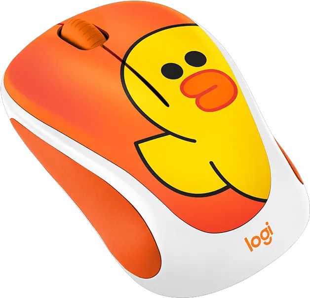  Line Friends Wireless Mice Letu0027s Have Fun With Logitech Line Friends Mouse Png Orange Line Png