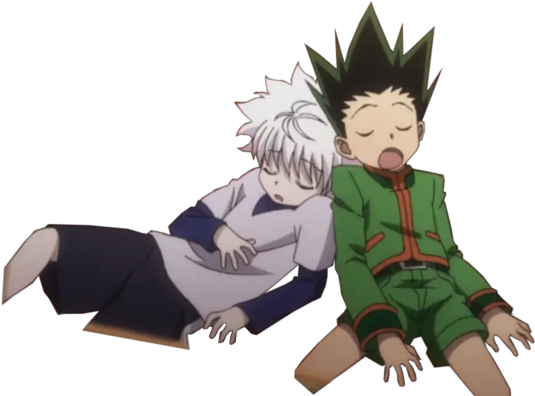  Killugon Killua Gon Sticker By Itakillua Gon And Killua Train Png Killua Transparent