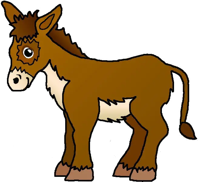  Jpg Christmas Donkey Clipart Clipart Donkey Png Download Mule Clipart Donkey Png