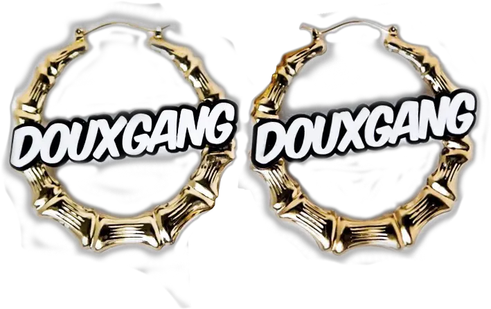  Douxgang Bamboo Earrings Png