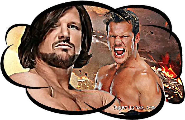  Six Dream Struggles That Aj Styles Has Had In Wwe Superfights Illustration Png Chris Jericho Png