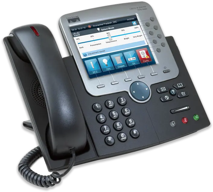  Phone Png Cisco Ip Phone 7970g Telephone Transparent