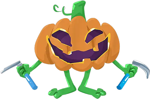  Cool Spooky Anesthesia Halloween Pumpkin With Lary Puzzle Garden Tool Png Spooky Boy Icon