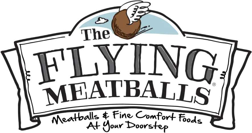  Artisanal Meatballs Made By The Flying Flying Meatballs Png Flying Fish Logo