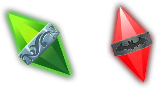  The Sims Special Plumbob Cursor Sims 4 Vampire Plumbob Png Geometry Dash Icon Kit