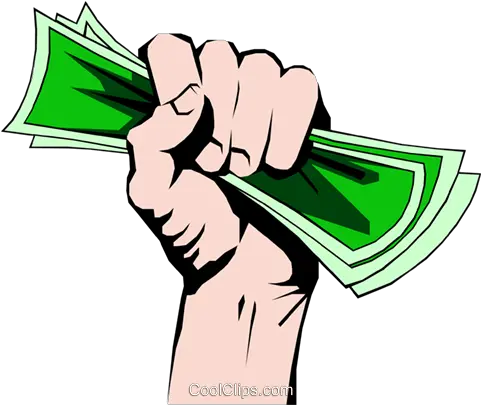  Fist Full Of Money Royalty Free Vector C 279690 Png Money In Hand Png Vector Money Clip Art Png