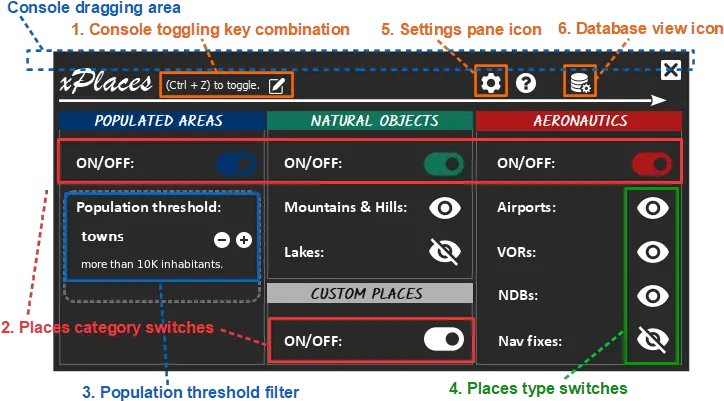  Xplaces User Guide Vertical Png Database View Icon