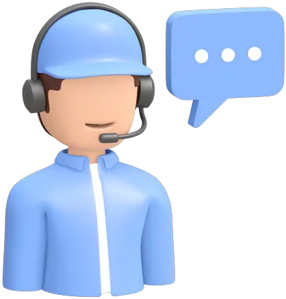  Premium Customer Support 3d Illustration Download In Png Logo Customer Support 3d Chat Support Icon