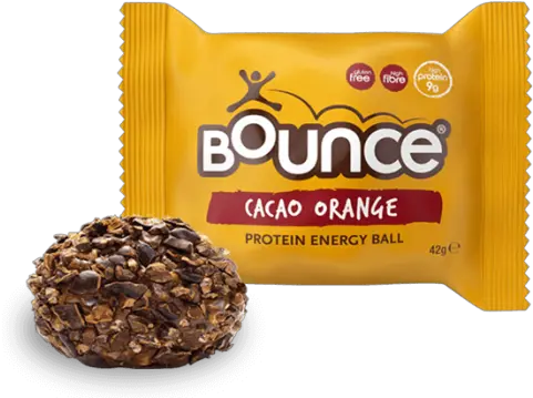  Bounce Cacao Orange Protein Energy Ball Outdoor Food Club Bounce Protein Balls Png Energy Ball Png