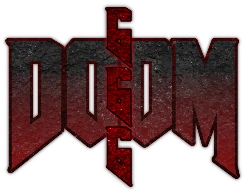  Doom Art Png Doom Logo