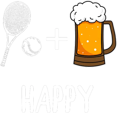  Tennis Beer Happy Portable Battery Charger Beer Glassware Png Stein Icon