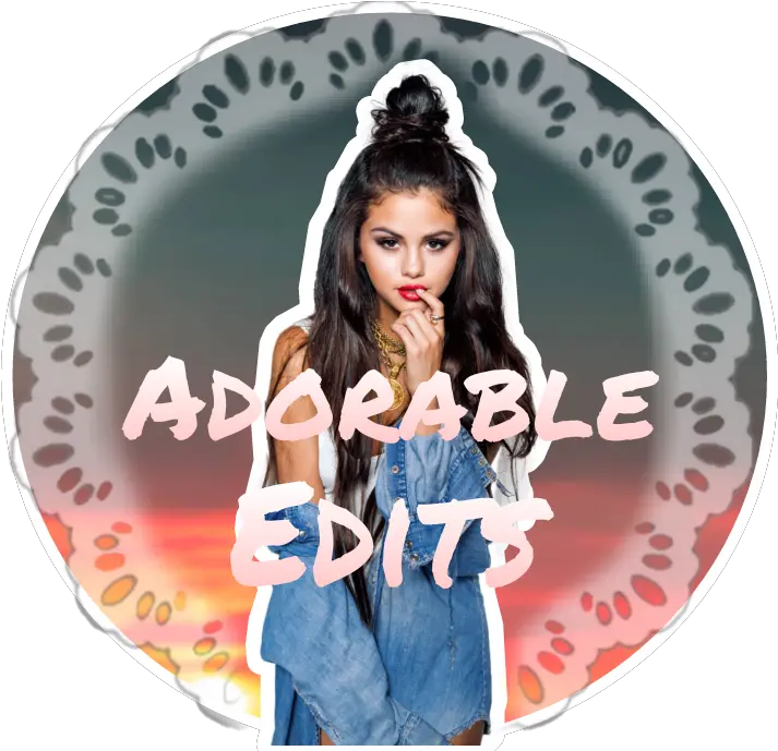  Selenagomez Icon Instagram Sticker By Mahamas Edits For Women Png Selena Gomez Icon