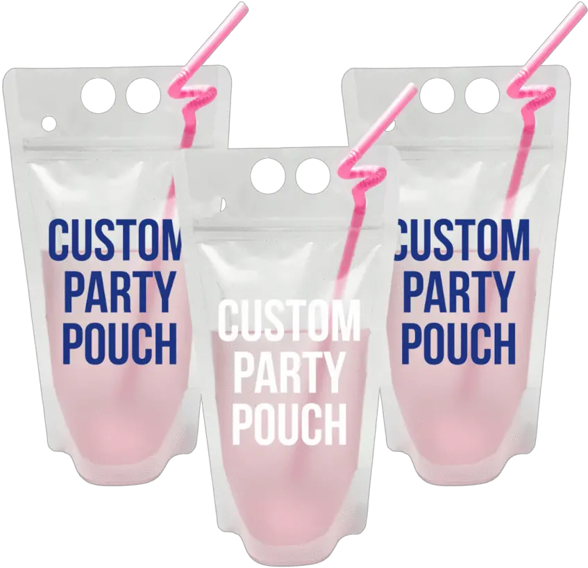  Make Your Own Party Pouch Cup Png Neon Icon Straws