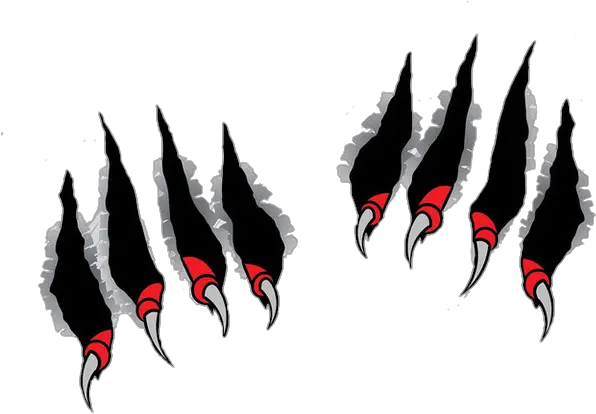  Red Claw Marks Transparent Png Image Beast Claw Claw Marks Png