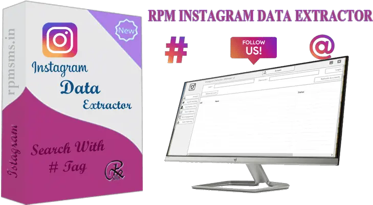  Rpm Instagram Extractor Lcd Display Png Istagram Logo