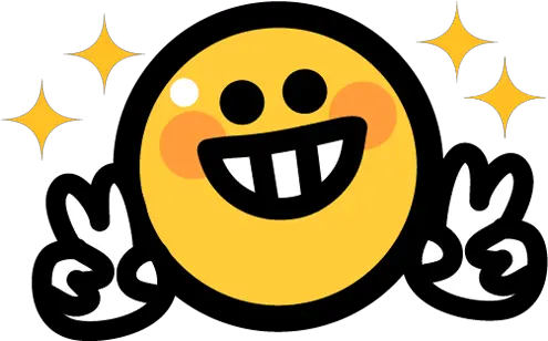  Smiley Face Sticker 1 By My Happy Png Vector Smiley Icon