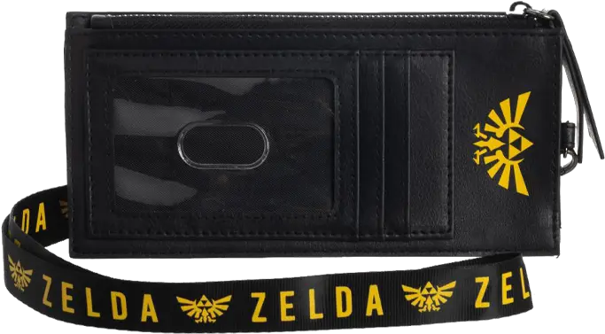  Zelda Triforce Travel Wallet Wristlet Png Zelda Triforce Png