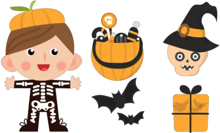  Halloween Creepy Vectors Set Fictional Character Png Creepy Png