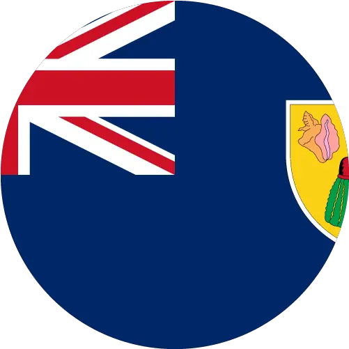  Vector Country Flag Of Turks And Caicos Islands Circle Cook Islands Round Flag Png Tc Icon