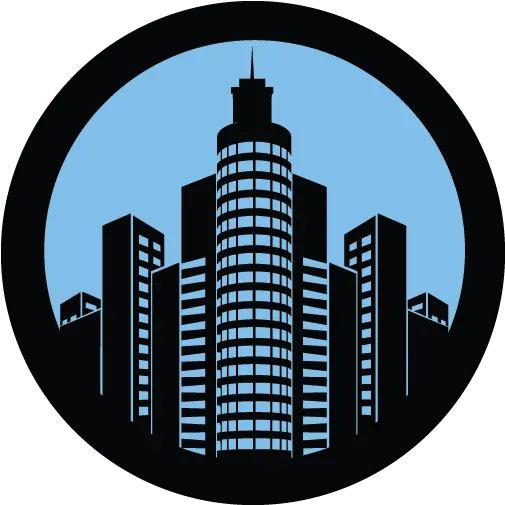  Landing Page San Andreas Department Of Justice Skyscraper Silhouette Vector Free Png San Andreas Icon