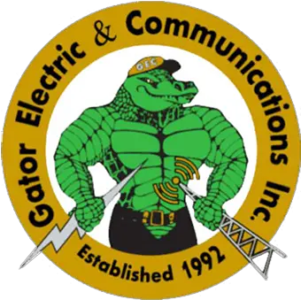  West Palm Beach Electrician Gator Electric And Communications Fictional Character Png Florida Gator Icon