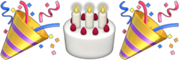  Download Emoji Birthday Anniversery Celebration Emoji Png Party Birthday Emoji Png