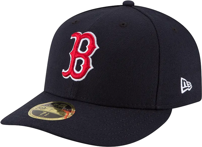  Boston Red Sox Fitted Game Low Crown Cap Png Boston Red Sox Png