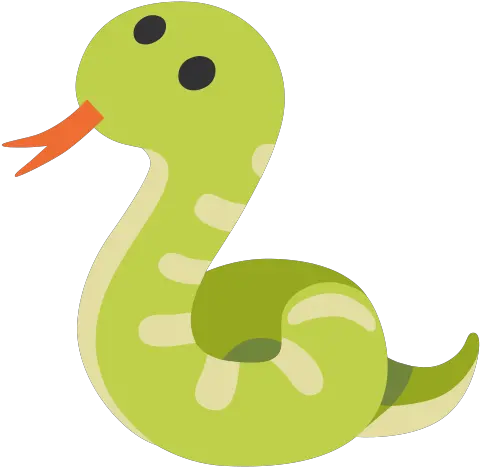  Snake Emoji Png Green Icon